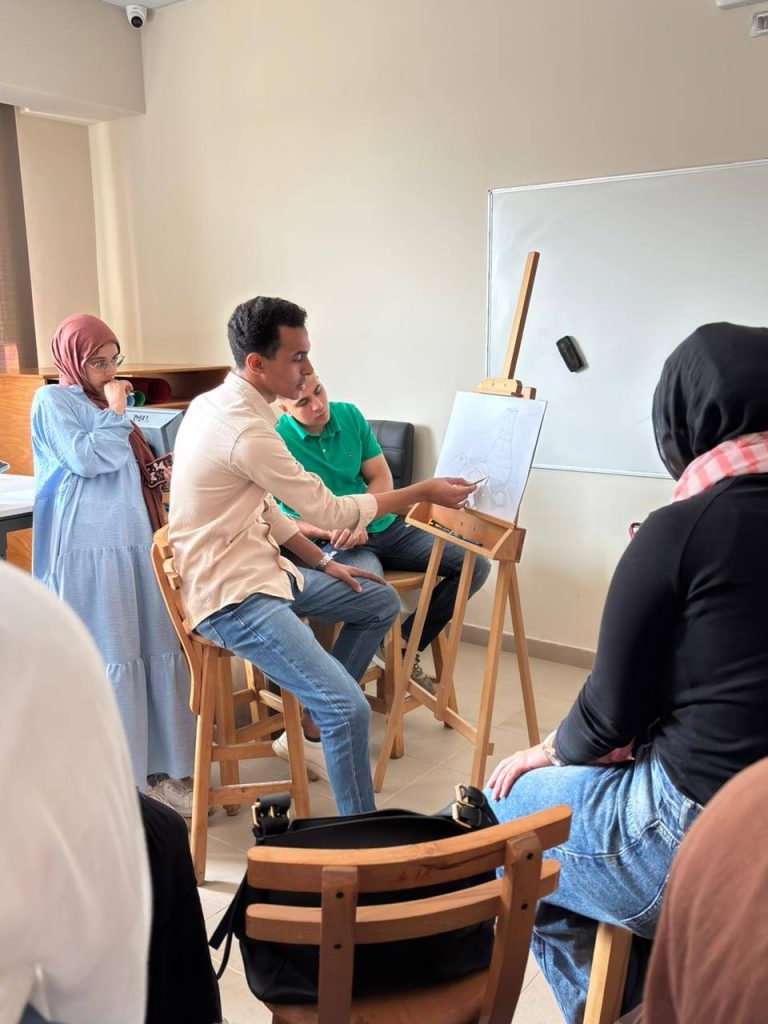 ورشة فى مبادىء الرسم